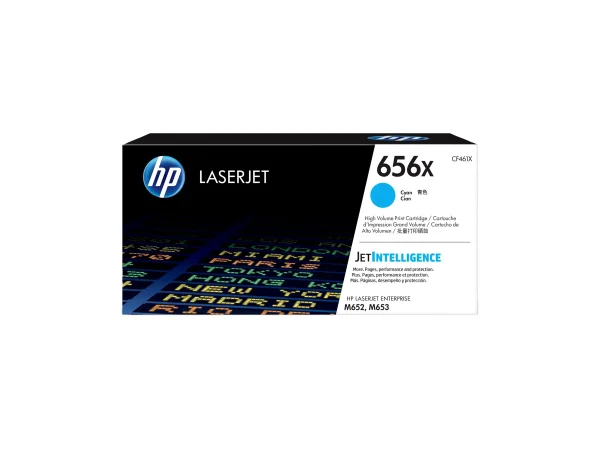 HP 656X LaserJet Toner Cyan HY