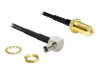DELOCK HF SMA zum Einbau>TS-9 90 170mm