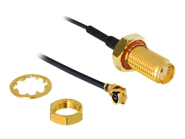 DELOCK HF SMA zum Einbau > MHF/U.FL-LP