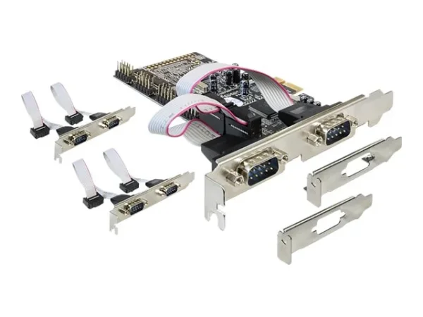 DELOCK PCIe x1 Seriell 6x