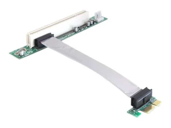 DELOCK PCIe-Riser-Karte x1 > PCI 32-Bit