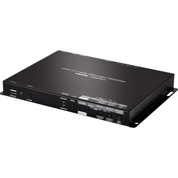 UHD+ 2x1 HDMI Video Wall Rotation Processor