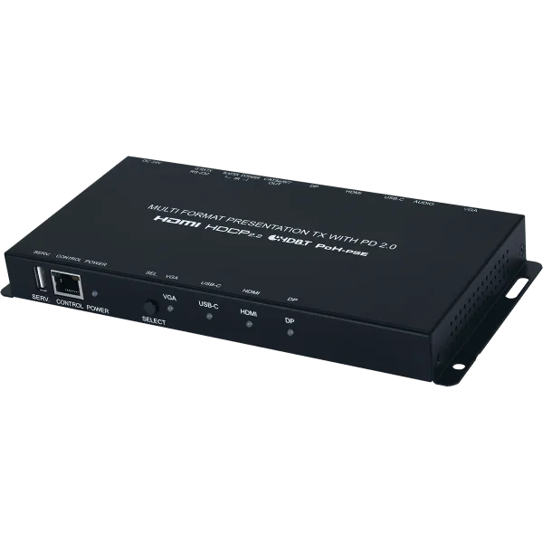 UHD+ HDMI/DP/VGA/USB Type-C to HDBaseT Switcher