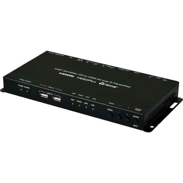UHD+ 2x1 HDMI/DP to HDMI AV over IP Transmitter