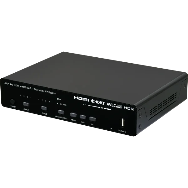 UHD+  4x2 HDMI to HDBaseT / HDMI Matrix AV System