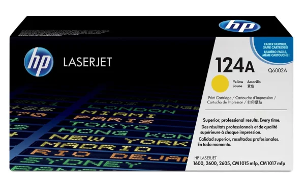 Toner HP 124A / Q6002A Yellow