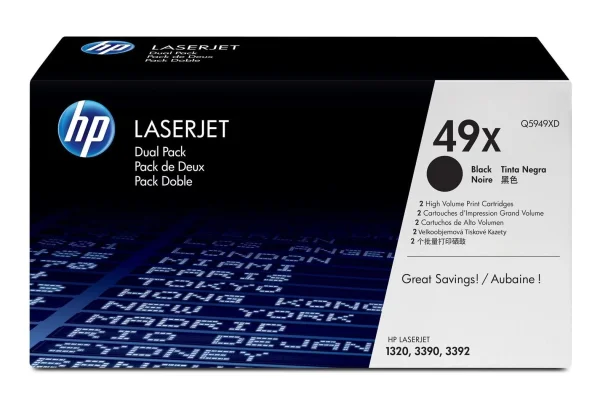 Toner HP 49X / Q5949XD Black
