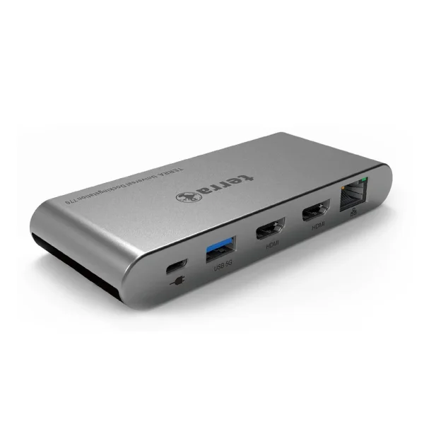 TERRA MOBILE Dockingstation 770 USB-C Dual Display Dockingstation mit Dual Display für unterwegs!
