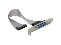 DELOCK Slotblech-Parall Port 25p/25p int