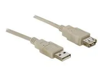 DELOCK Kabel USB 2.0 Verl, A/A 3,0m S/B
