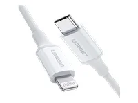 UGREEN US171 USB-C to Lightning white 1m