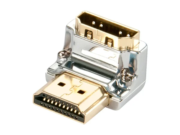 LINDY CROMO HDMI Adapter 90grad runter