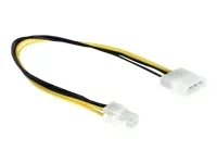 DELOCK Kabel Power Molex 4pin St -> P4