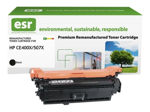 ESR cartr HP CE400X blk reman 11k