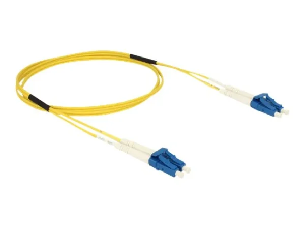 DELOCK Kabel LWL LC>LC Singlemode OS2 1m