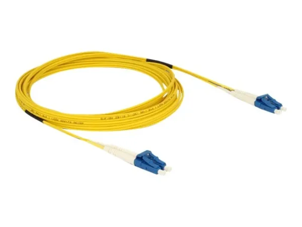 DELOCK Kabel LWL LC>LC Singlemode OS2 5m