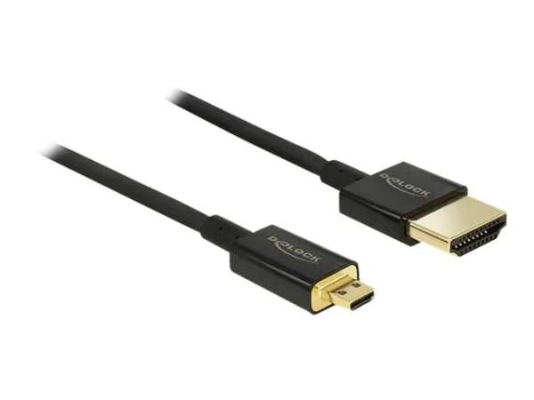 DELOCK Kabel HDMI-A > Micro-D 3D 4K 3 m