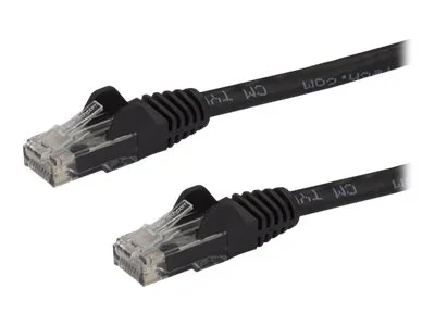 STARTECH 2 m Black Snagless Cat6 UTP