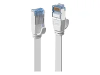 LINDY Cat.6A U/FTP Flachband weiss 10m