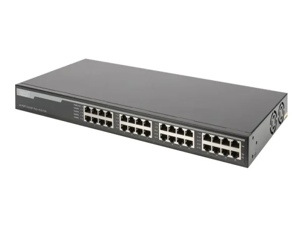 DIGITUS 16 Port Gigabit PoE+ Injektor