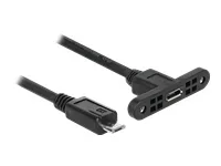 DELOCK Kabel USB 2.0 Micro-B zum Einbau