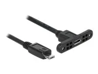 DELOCK Kabel USB 2.0 Micro-B zum Einbau