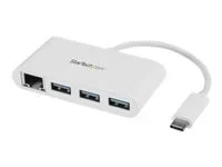 STARTECH 3-Port USB-C Hub with Gigabit