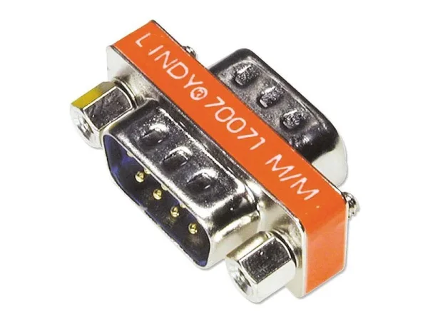 LINDY Mini Steckadapter 9pol. St/St