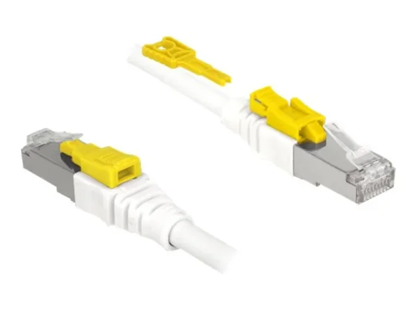DELOCK Kabel RJ45 Secure Cat.6A 3 m
