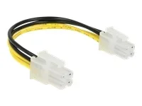 DELOCK Stromkabel P4 > P4 Stecker 15 cm
