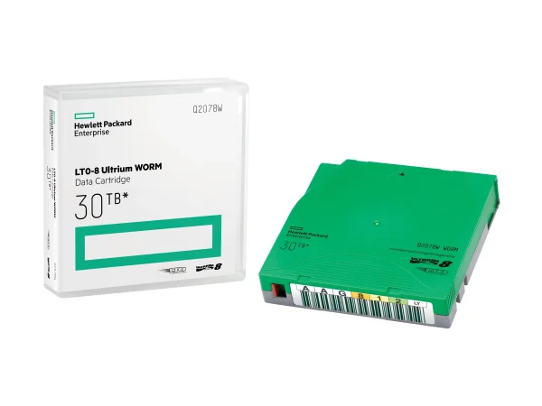 HPE LTO-8 Ultrium 30TB WORM Custom Label