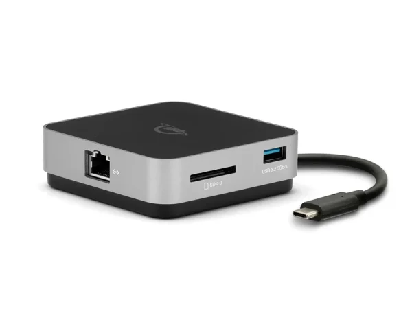 OWC 6-Port Travel Dock 100W- Space Gray (ethernet)