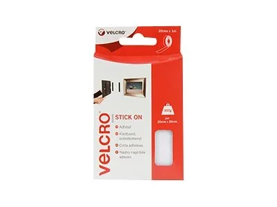 VELCRO Klettband Selbstklebend Haken x1m