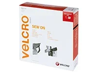 VELCRO Klettband zum Aufnähen Schwarz