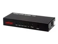 ROLINE 4K HDMI Video-Splitter 4fach