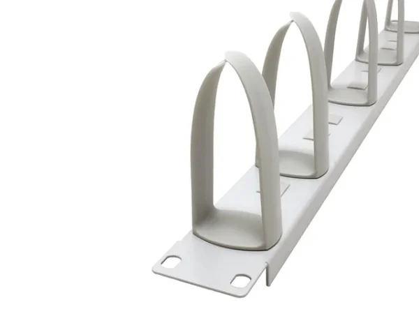 VALUE 48,26cm-Frontplatte 1HE mit 5 grau