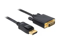 DELOCK Kabel Displayport>DVI24+1St/St 2m