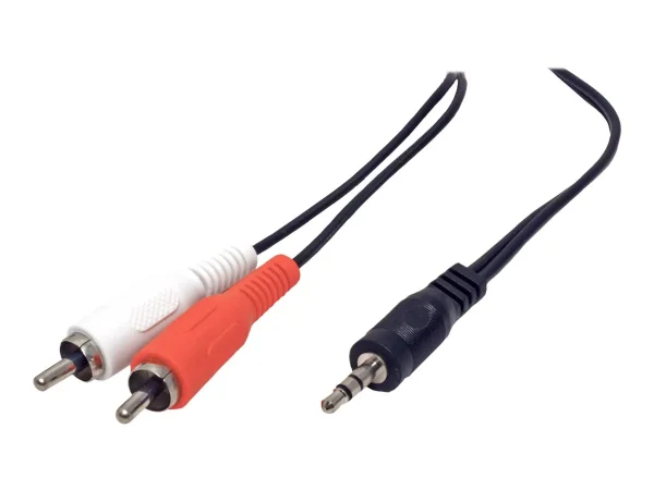 VALUE 3,5mm ST zu-Cinch 2x ST Kabel 1,5m