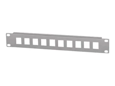 INT 10Port Patchpanel 25,4cm unbestueckt