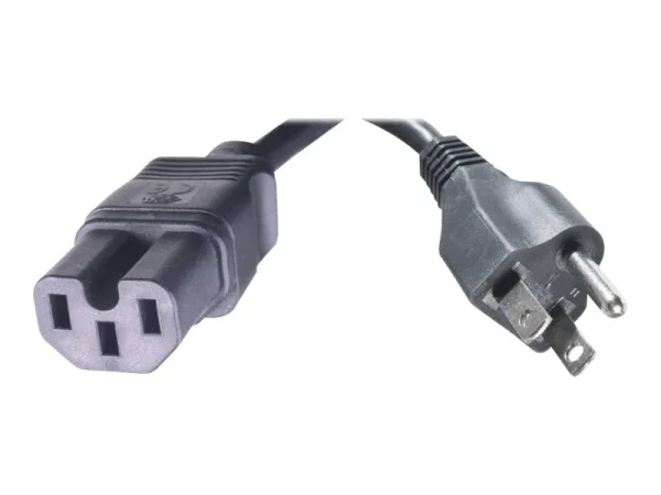 HPE 2.5M C15 to NEMA 5-15P Pwr Cord