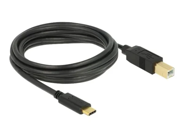 DELOCK USB 2.0 Kabel Type-C zu Typ-B 3 m