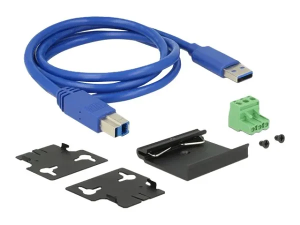 DELOCK Externer Industrie Hub 7 x USB3.0