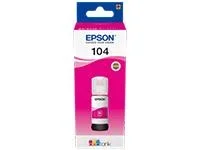 EPSON 1LB 104 EcoTank Magenta ink bottle