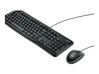 LOGI MK120 corded Desktop black USB (DE)