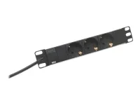 DIGITUS Steckdosenleiste 3-fach 25,4cm