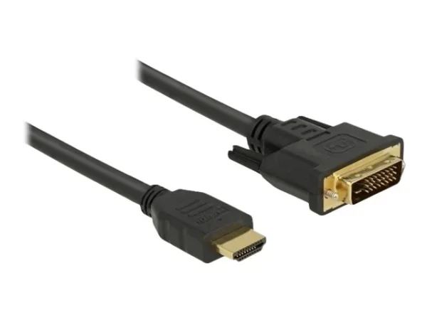 DELOCK HDMI zu DVI 24+1 Kabel 0,5 m