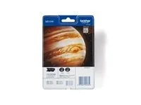 BROTHER LC1240BKBP2DR Twinpack schwarz