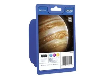 BROTHER LC1240RBWBPDR Rainbowpack