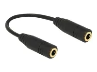 DELOCK Adapter Audio Klinke 3,5mm 13 cm