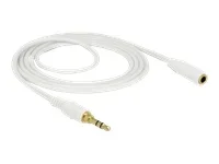 DELOCK Klinkenverlängerungskabel 2 m w